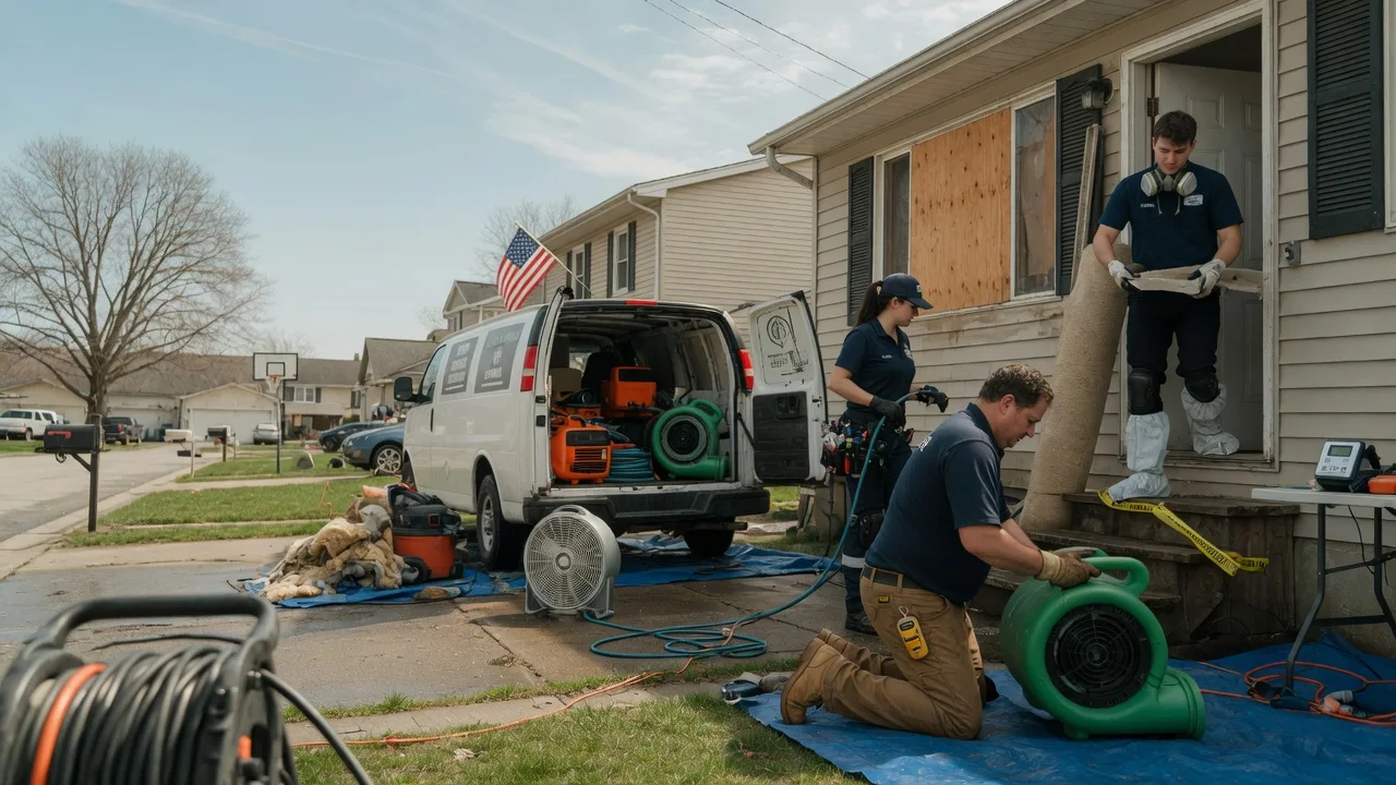 Water Damage Restoration in Kentucky near me